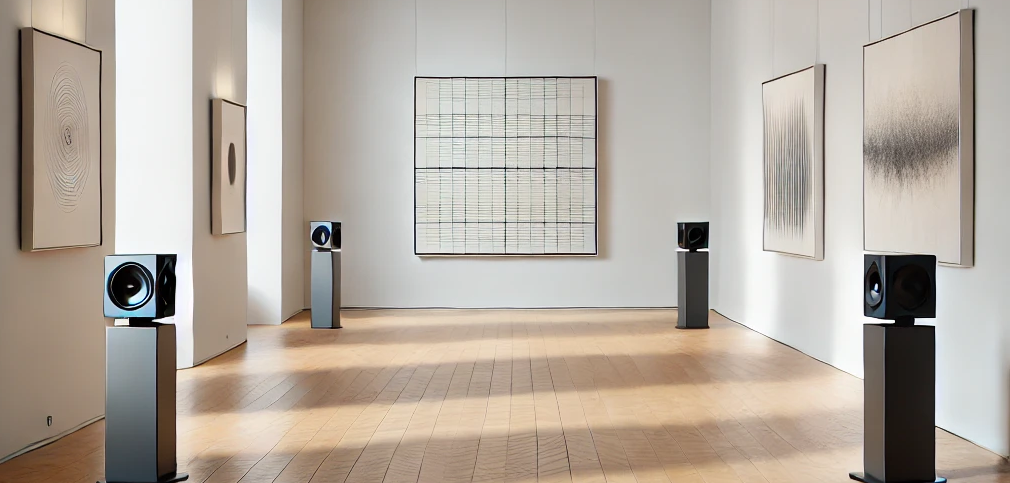 Audio gallery showing event and studio work