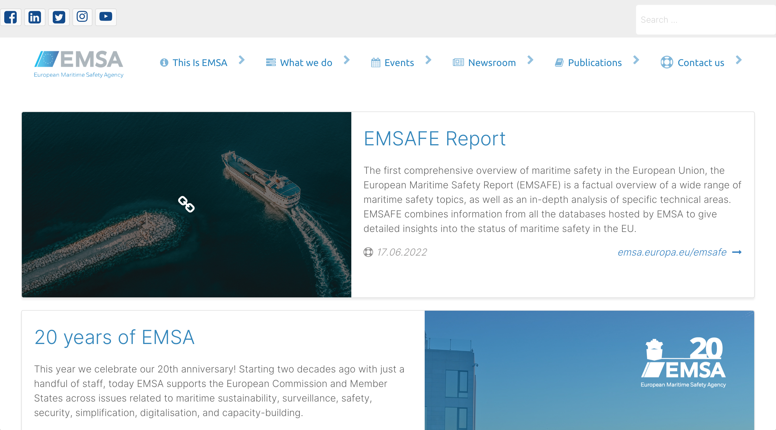 EMSA Portal reference